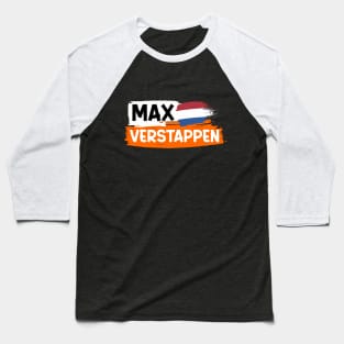 Max Verstappen Baseball T-Shirt